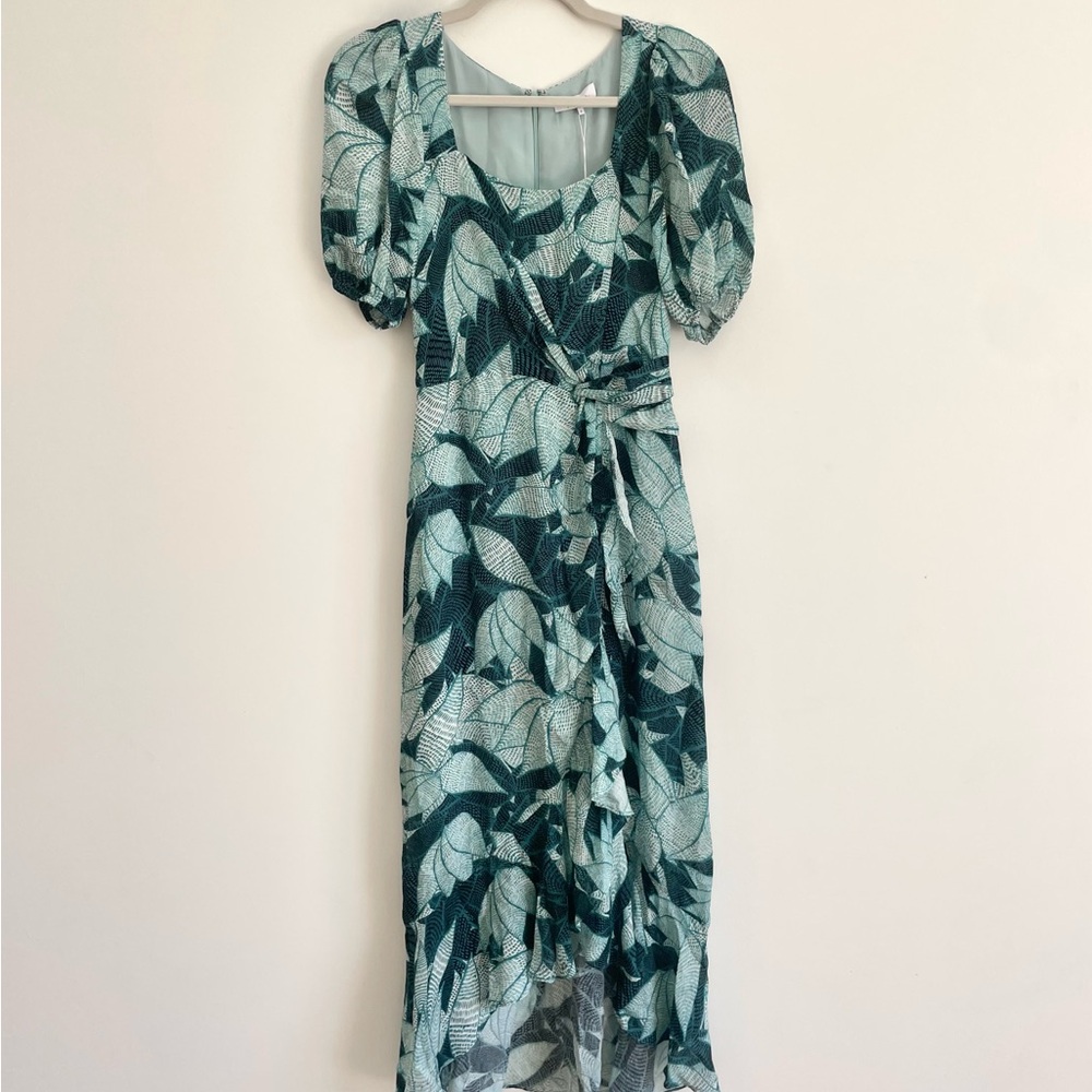 NWT Parker Mackenzie Dress in Palm Breeze Wedding Guest 0 - Picture 2 of 8